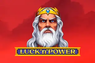 Una imagen impresionante y enérgica del juego Luck n Power, destacando su oferta de suerte y poder para los jugadores.